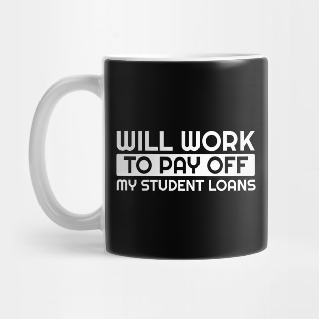 Will work - to pay off "student loans" .AL by CoinDesk Podcast